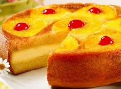 Pineappse & Cream Cheese Upside Down Cake