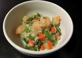Shrimp and Spring Vegetable Risotto