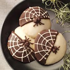 Black & White Spider Cookies