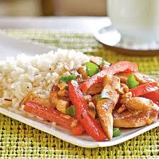 Lemon Chicken with Peppers