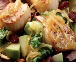Curried Scallop-Apple Salad