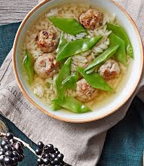 Gingery Meatball Soup