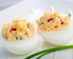 Breakfast Deviled Eggs
