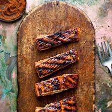 Apricot-Chile Glazed Salmon