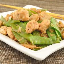 Teriyaki Chicken and Snow Pea Stir Fry